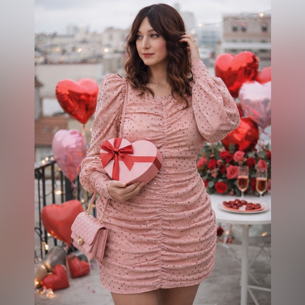 For Love & Lemons La Vilette Dress Valentines Day 2x July Sale